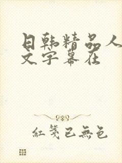 日韩精品人妻中文字幕在