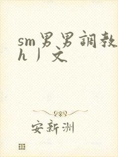 sm男男调教〈h丿文