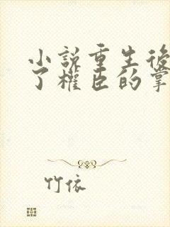 小说重生后我成了权臣的掌中娇在线阅读