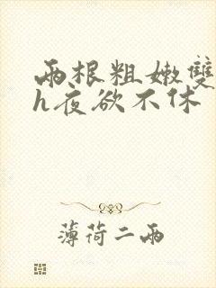 两根粗嫩双性受h夜欲不休封面