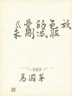 《爱的色放2》未删减版