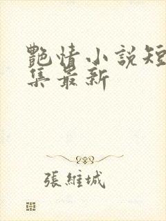 艳情小说短篇合集最新