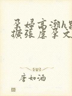 孕妇高潮h跪趴扩张虐孕文小说封面