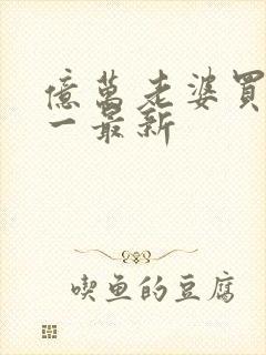 亿万老婆买一送一最新封面