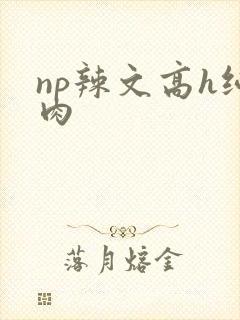 np辣文高h纯肉封面