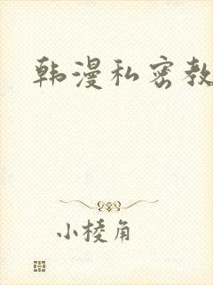 韩漫私密教学