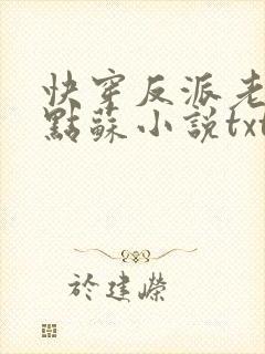 快穿反派老公有点苏小说txt下载