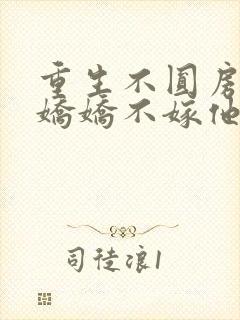 重生不圆房重生娇娇不嫁他急了
