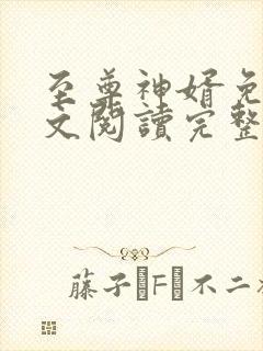 至尊神婿免费全文阅读完整版