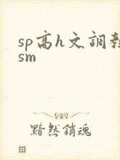 sp高h文调教sm