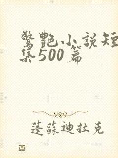 惊艳小说短篇合集500篇