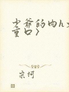 少爷的肉h文〈重口〉