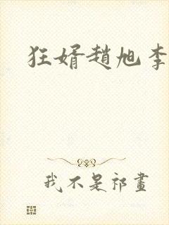 狂婿赵旭李晴晴封面