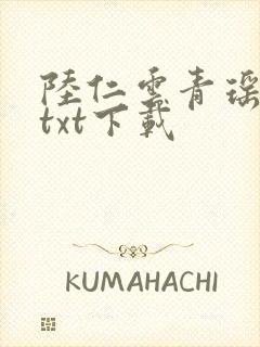 陆仁云青瑶正版txt下载