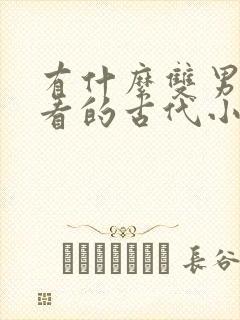 有什么双男主好看的古代小说