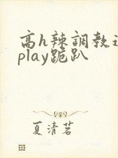 高h辣调教道具play跪趴