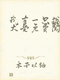 我有一只总裁忠犬受免费阅读