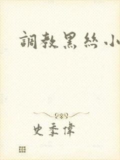 调教黑丝小母狗