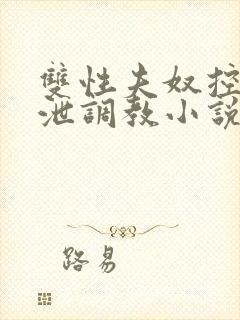 双性夫奴控制排泄调教小说封面