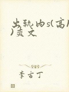 出轨内s(高h)爽文