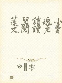 莲儿销魂小说全文阅读免费无弹窗