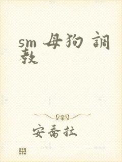 sm 母狗 调教封面