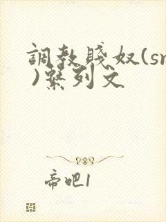 调教贱奴(sm )系列文