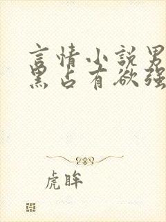 言情小说男主腹黑占有欲强