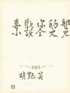 喜欢你的那十年小说全文免费阅读封面