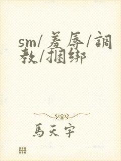 sm/羞辱/调教/捆绑