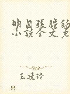 明目张胆的偏爱小说全文免费阅读