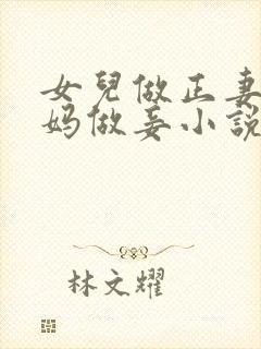 女儿做正妻,妈妈做妾小说阅读