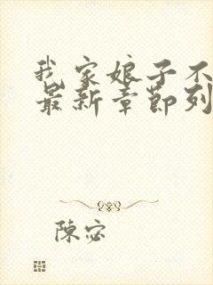 我家娘子不对劲最新章节列表免费