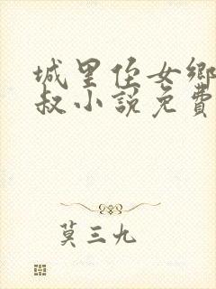 城里侄女乡里叔叔小说免费阅读全文封面