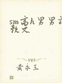 sm高h男男调教文