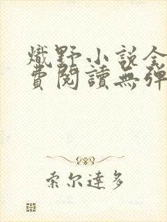 炽野小说全文免费阅读无弹窗