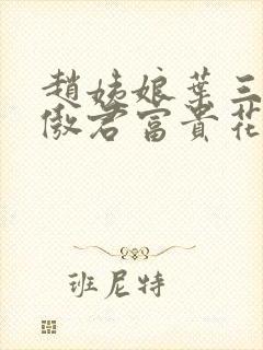 赵姨娘叶三少沈傲君富贵花