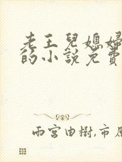 老王儿媳妇秦雨的小说免费阅读