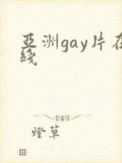 亚洲gay片在线封面