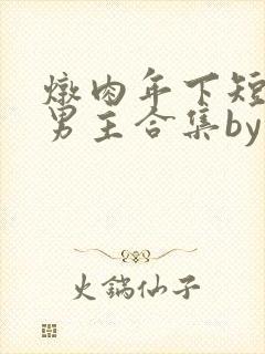 炖肉年下短篇双男主合集by笔趣阁免费