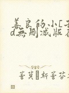 善良的小[子hd无删减版在线观看封面