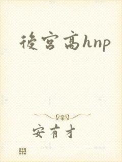 后宫高hnp封面