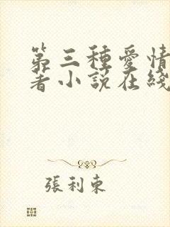 第三种爱情 原著小说在线阅读