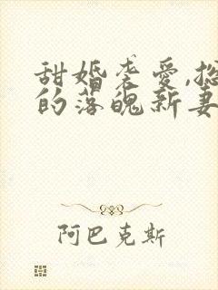 甜婚袭爱,总裁的落魄新妻小说免费阅读封面