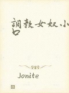 调教女奴小说重口