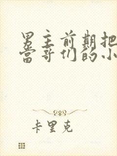 男主前期把女主当哥们的小说