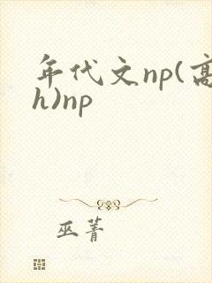 年代文np(高h)np