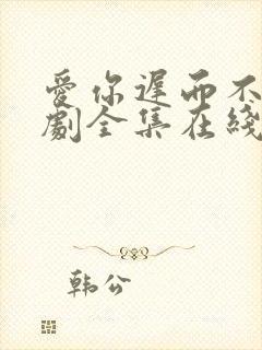 爱你迟而不晚短剧全集在线观看免费