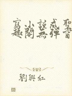 写小说成圣人笔趣阁无弹窗