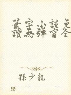 萧宇小说免费阅读无弹窗全文